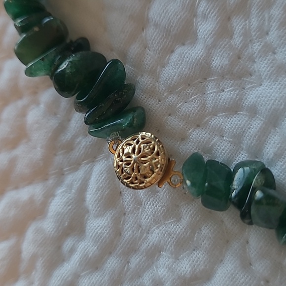 Jade jewelry set - Picture 3 of 4